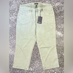 NICOLE By Nicole Miller Jeans Slim Crop High Rise Size 16P NWT